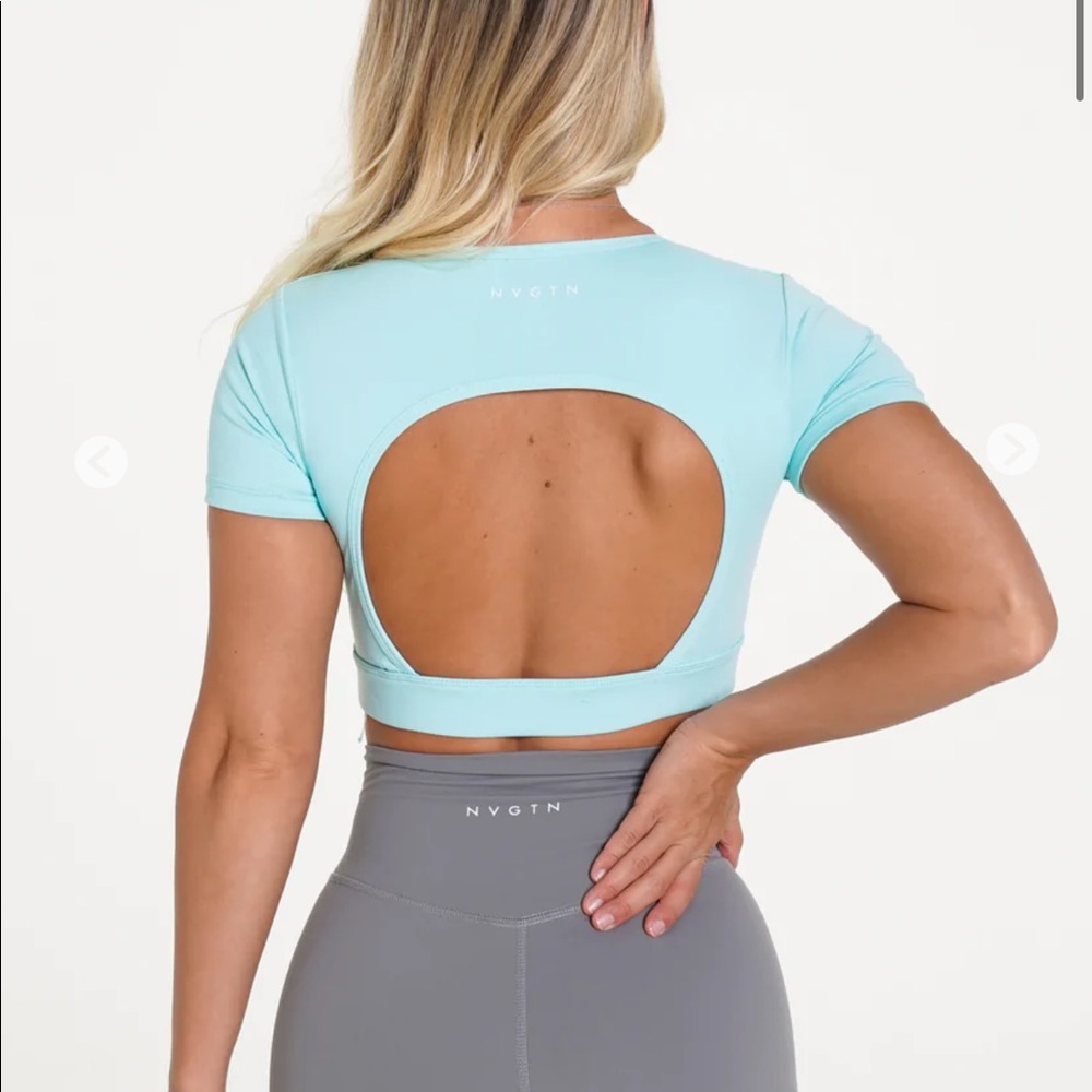 NVGTN Open Back Tee
